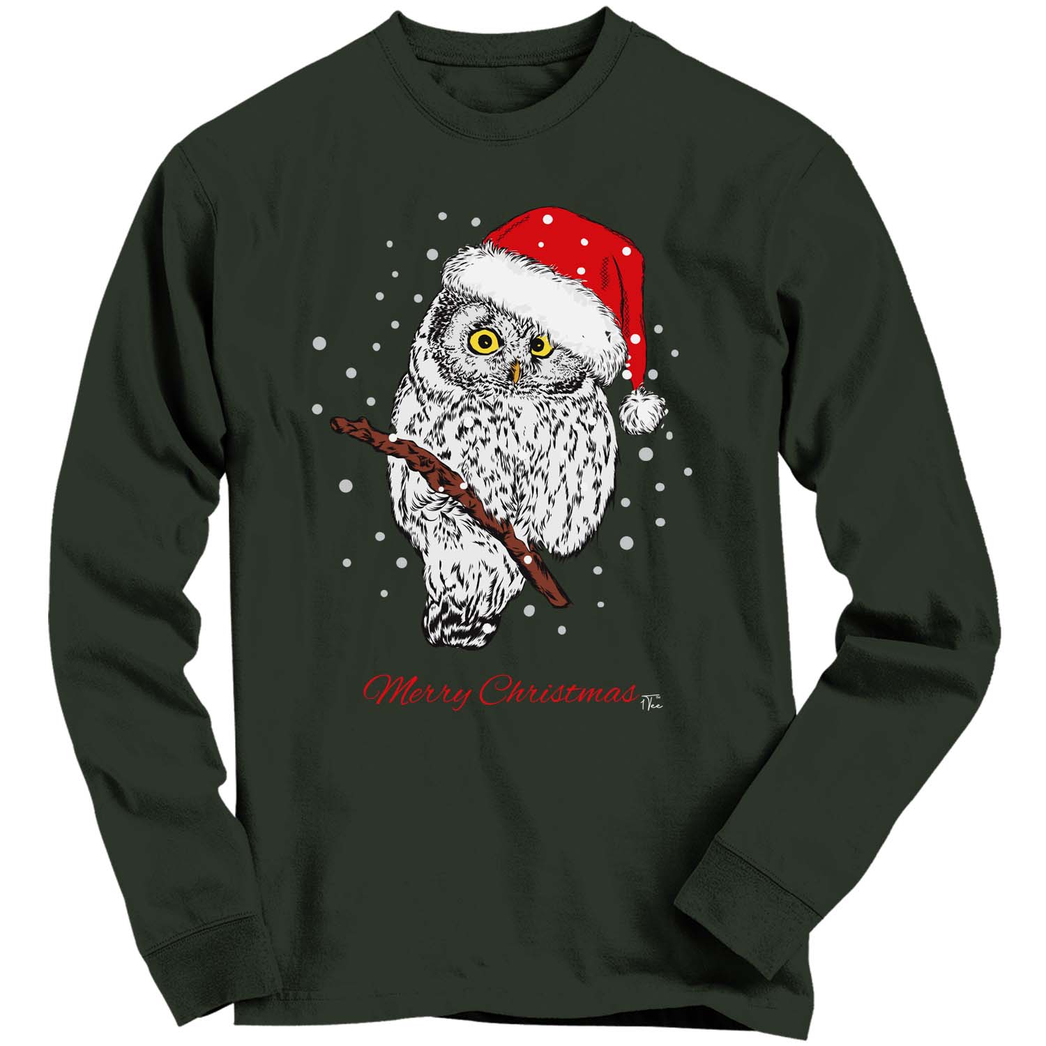 owl xmas jumper