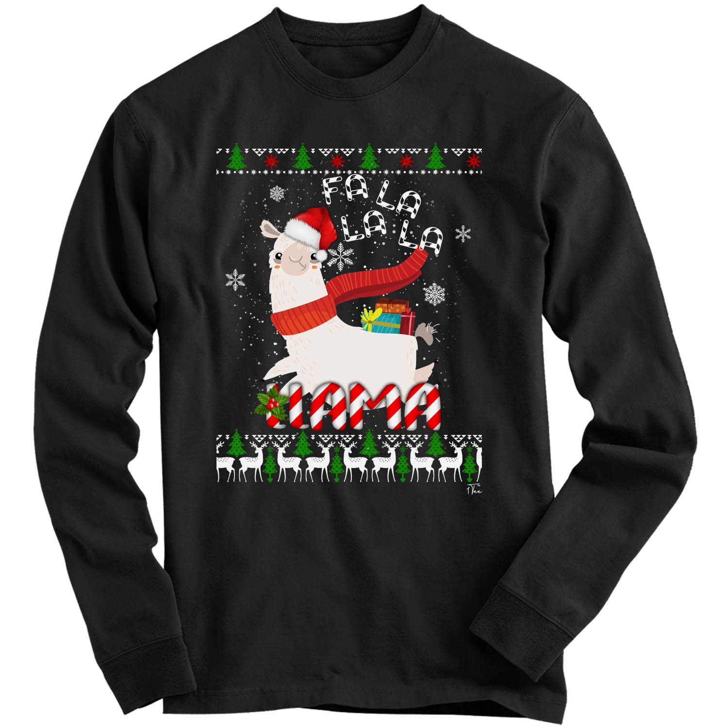 Llama christmas 2025 sweater mens