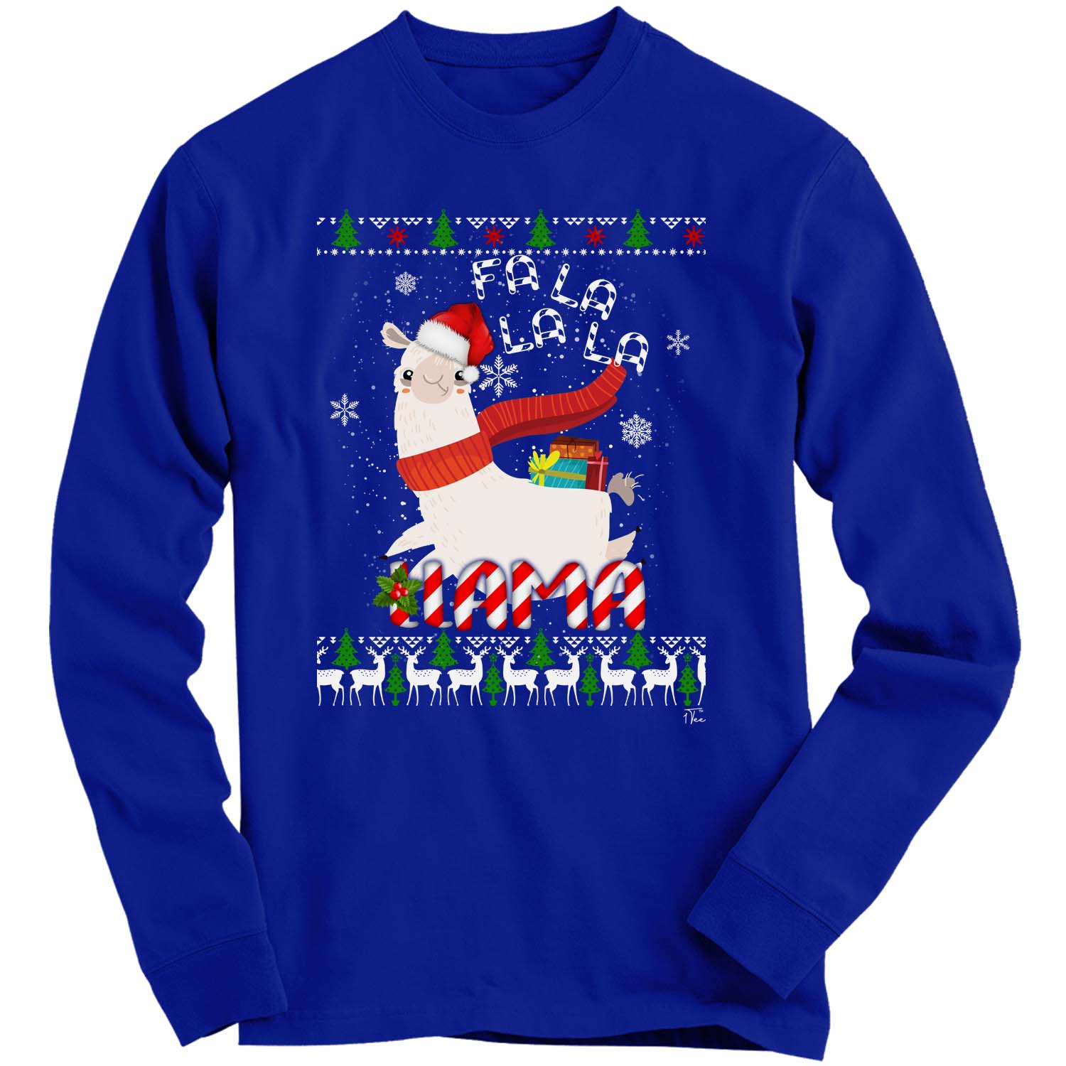 Llama hotsell christmas sweatshirt